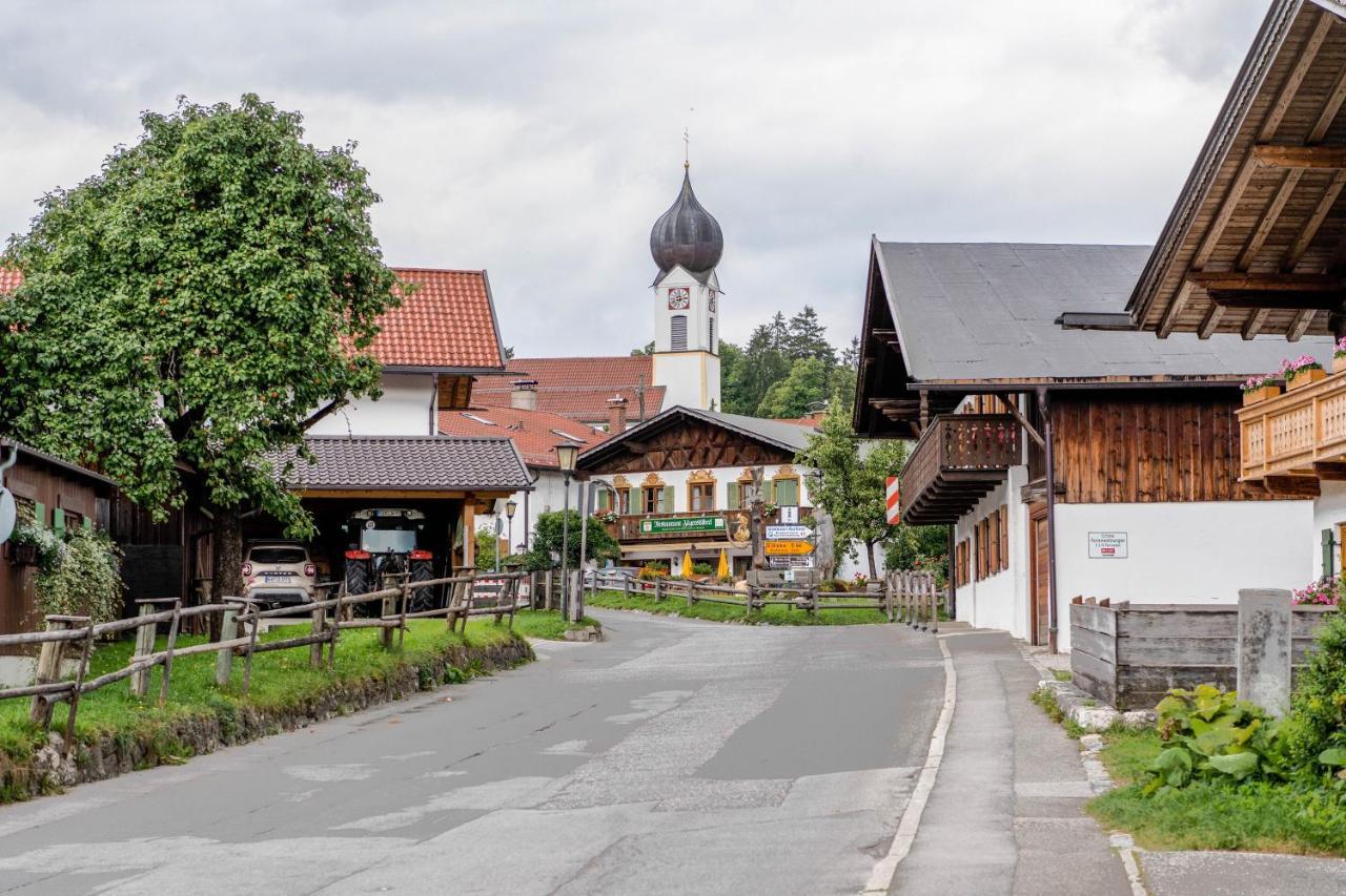 Ferienwohnung Zugspitze Grainau Buitenkant foto