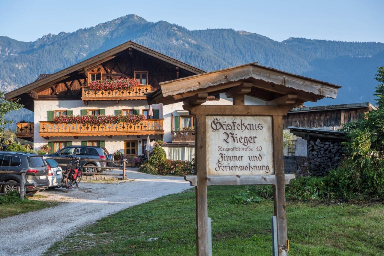 Ferienwohnung Zugspitze Grainau Buitenkant foto